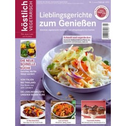 köstlich vegetarisch - Lieblingsgerichte zum Genießen (Ausgabe 01/2013)
