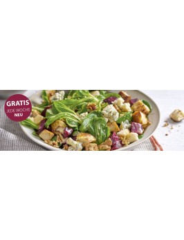 Herbstlicher Brotsalat