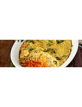 Kartoffel-Bataten-Gratin