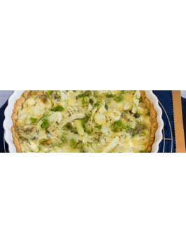 Fencheltarte mit Kapern