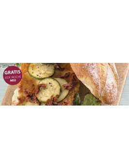 Feta-Burger mit Zucchini und Kapern-Remoulade