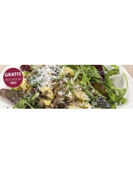 Pastinaken-Linsen-Salat