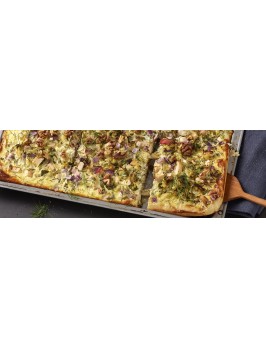 Weißkohl-Apfel-Kuchen vom Blech