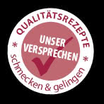 köstlich vegetarisch Geling-Garantie Logo Geling-Garantie